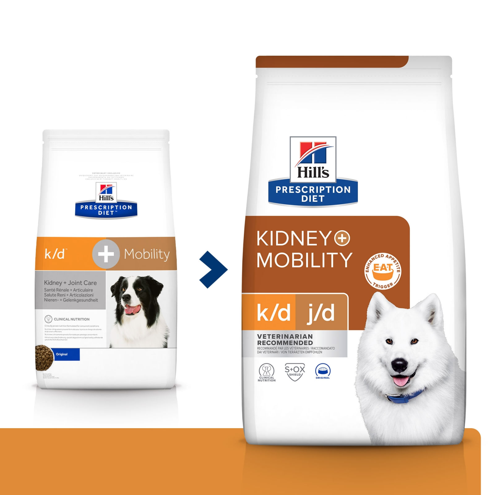 HILL&#039;S Prescription Diet k/d+j/d Kidney Care + Mobility, dietă veterinară câini, hrană uscată, afecțiuni renale și articulare HILL&#039;S Prescription Diet k/d+j/d Kidney Care + Mobility, dietă veterinară câini, hrană uscată, sistem renal, sistem articular, 4