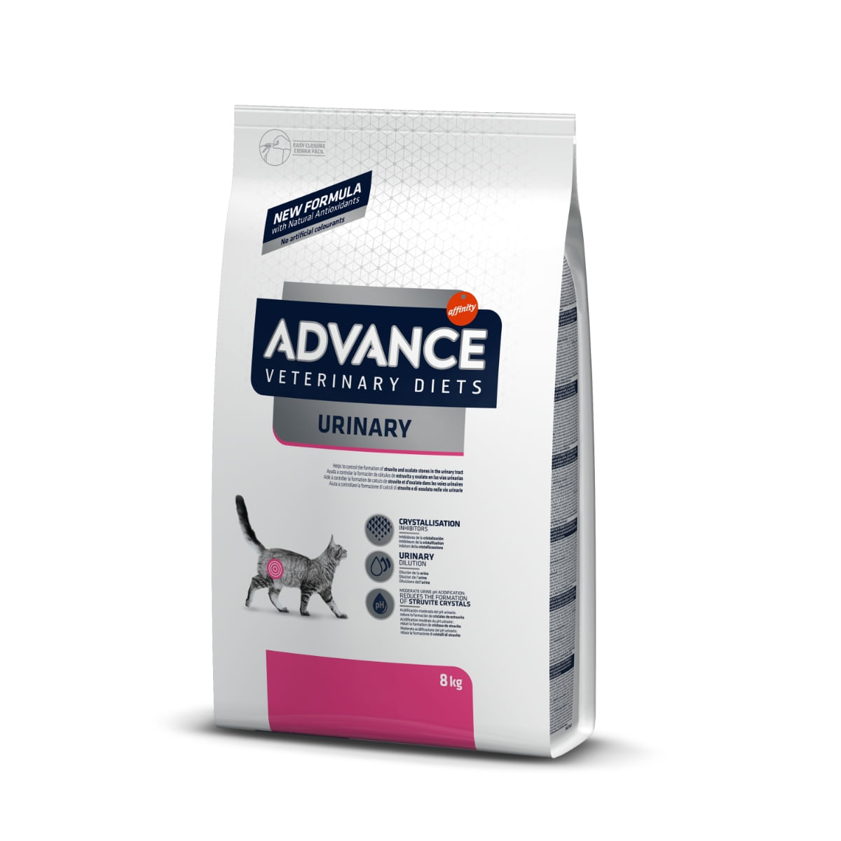 ADVANCE Veterinary Diets Cat Urinary, dietă veterinară, hrană uscată pisici, afecțiuni urinare ADVANCE Veterinary Diets Urinary, dietă veterinară pisici, hrană uscată, sistem urinar, 8kg