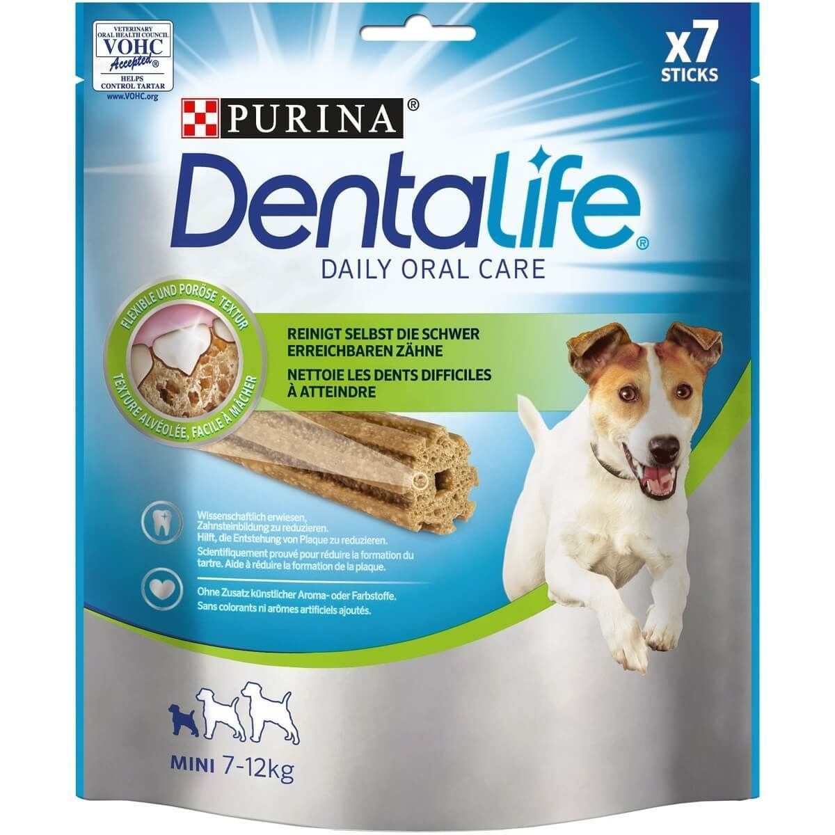 PURINA Dentalife Adult Small, recompense câini de talie mică, batoane, 7buc - 1 | YEO