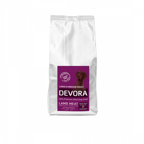 Devora Grain Free Adult Large & Medium cu Miel 7.5 kg - 1 | YEO