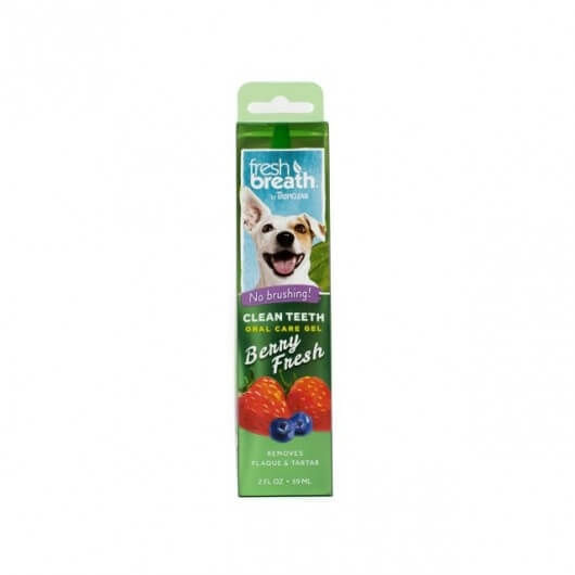 Gel Dentar Fara Periaj pentru Caini, Berry Fresh Breath TropiClean Oral Care, 59 ml