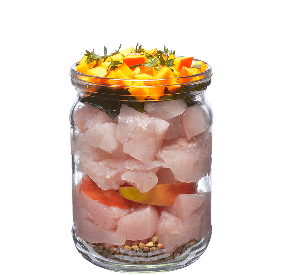 BRIT Fresh, Pește cu Dovleac, conservă hrană umedă conținut redus cereale câini, (în aspic), 400g - 1 | YEO