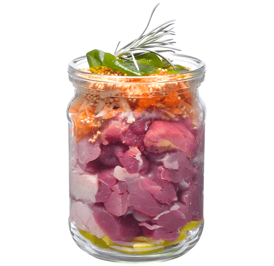 BRIT Fresh, Rață cu Mei, conservă hrană umedă fără cereale câini, (în aspic), 400g