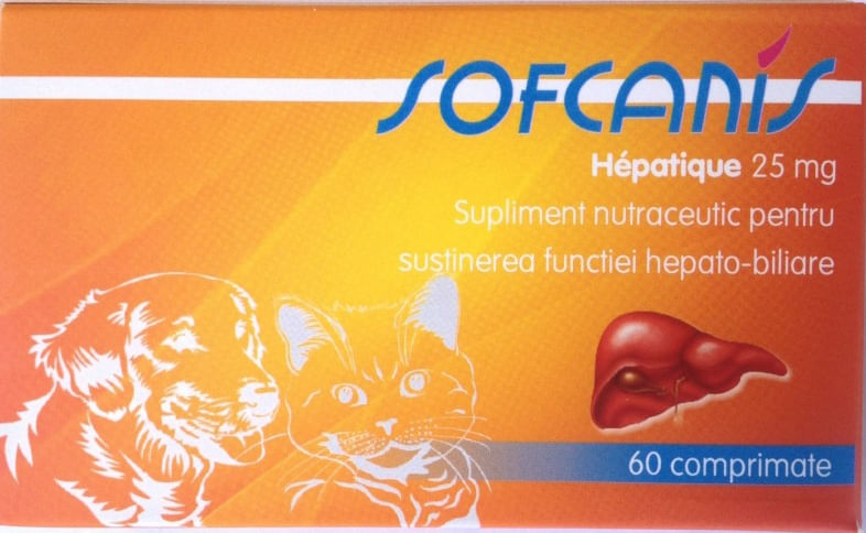 Sofcanis Hepatique 25 mg x 60 comprimate - 1 | YEO