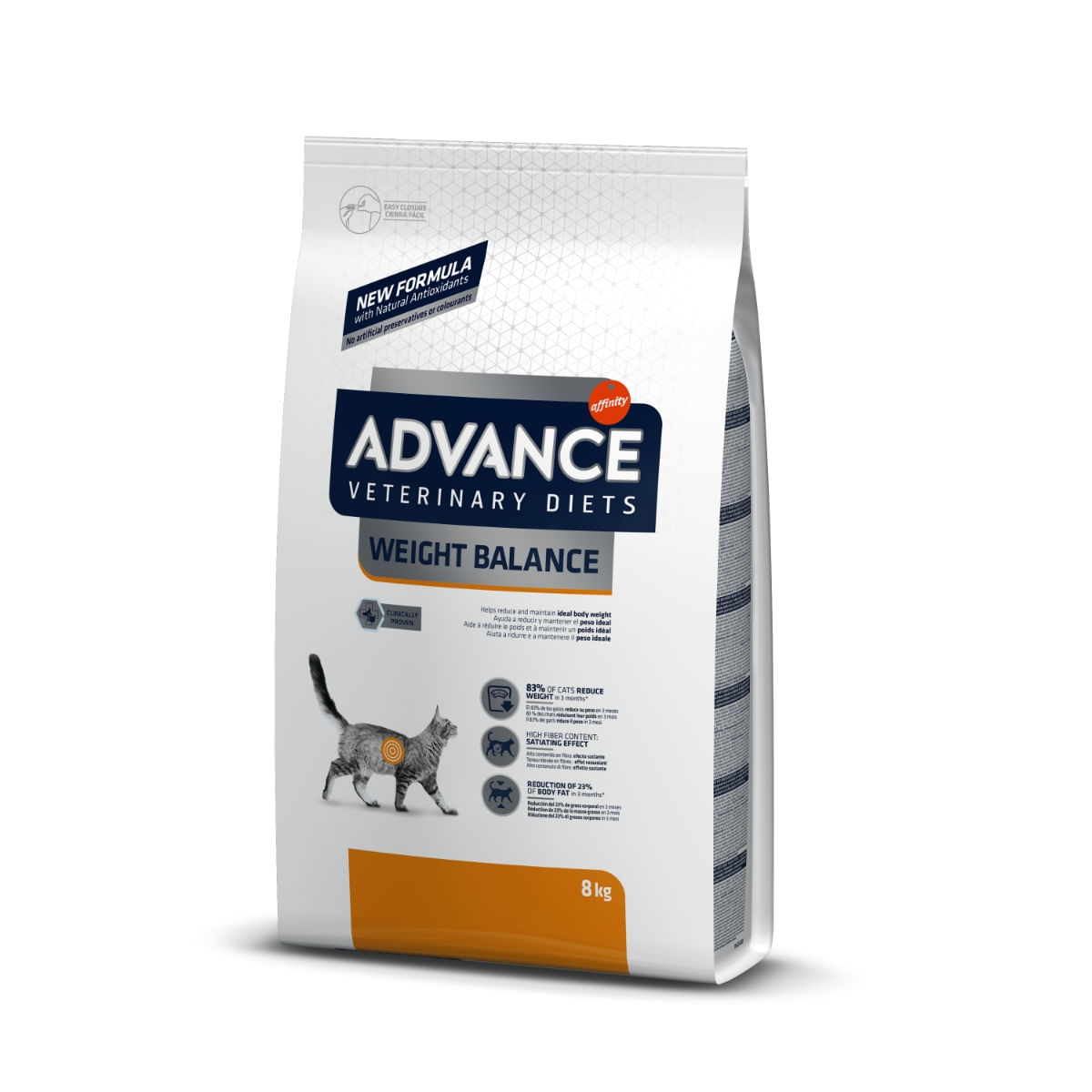 ADVANCE Veterinary Diets Cat Weight Balance, dietă veterinară, hrană uscată pisici, afecțiuni metabolice (obezitate) ADVANCE Veterinary Diets Weight Balance, dietă veterinară pisici, hrană uscată, metabolism (obezitate si diabet), 8kg