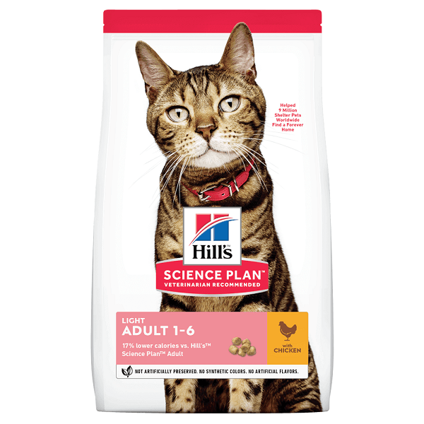 Hill\'s SP Feline Adult Light Pui, 3 Kg