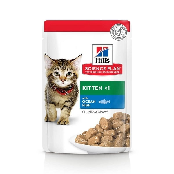 Hill\'s SP Feline Kitten Plic Ocean Fish 85 g