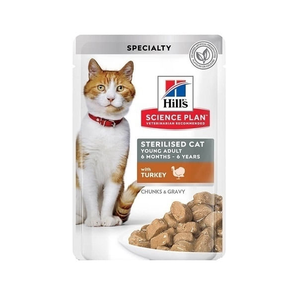 Hill\'s SP Feline Young Adult Plic Curcan, 85 g