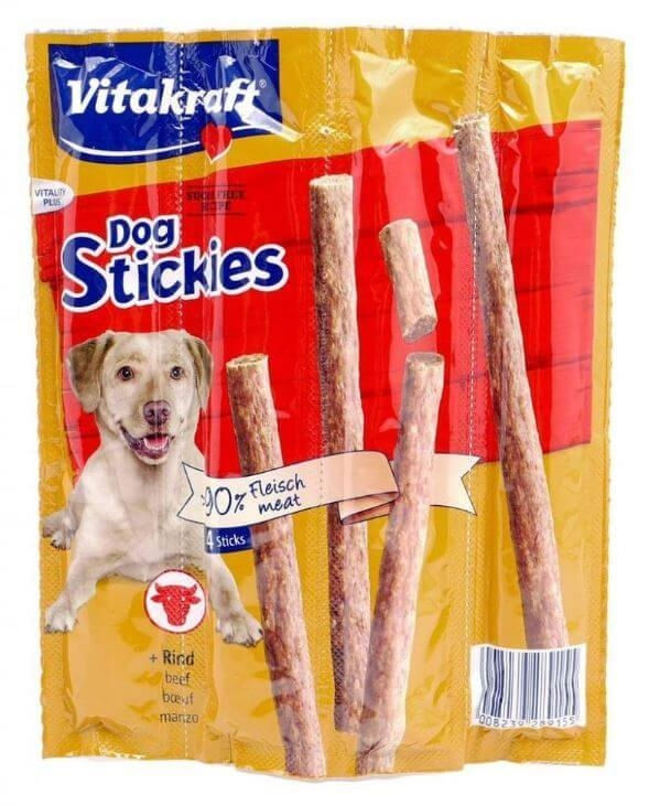 RECOMPENSE VITAKRAFT DOG STICKIES VITA 4 BUC, 44 G - 1 | YEO