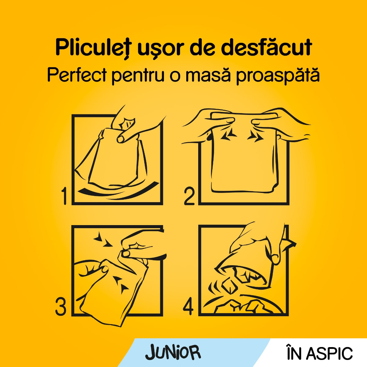 PEDIGREE Vital Protection Junior Multipack, 4 arome, pachet mixt, plic hrană umedă câini junior, (în aspic), 100g x 12 - 1 | YEO