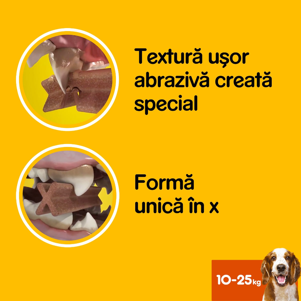 PEDIGREE DentaStix Daily Fresh, recompense câini talie medie, batoane, ceai verde, 7buc