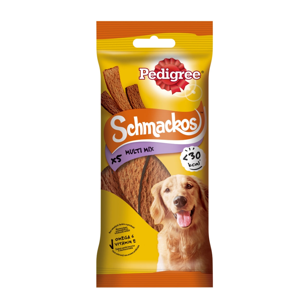 PEDIGREE Schmackos Multi Mix, recompense câini, benzi moi, carne, 5buc