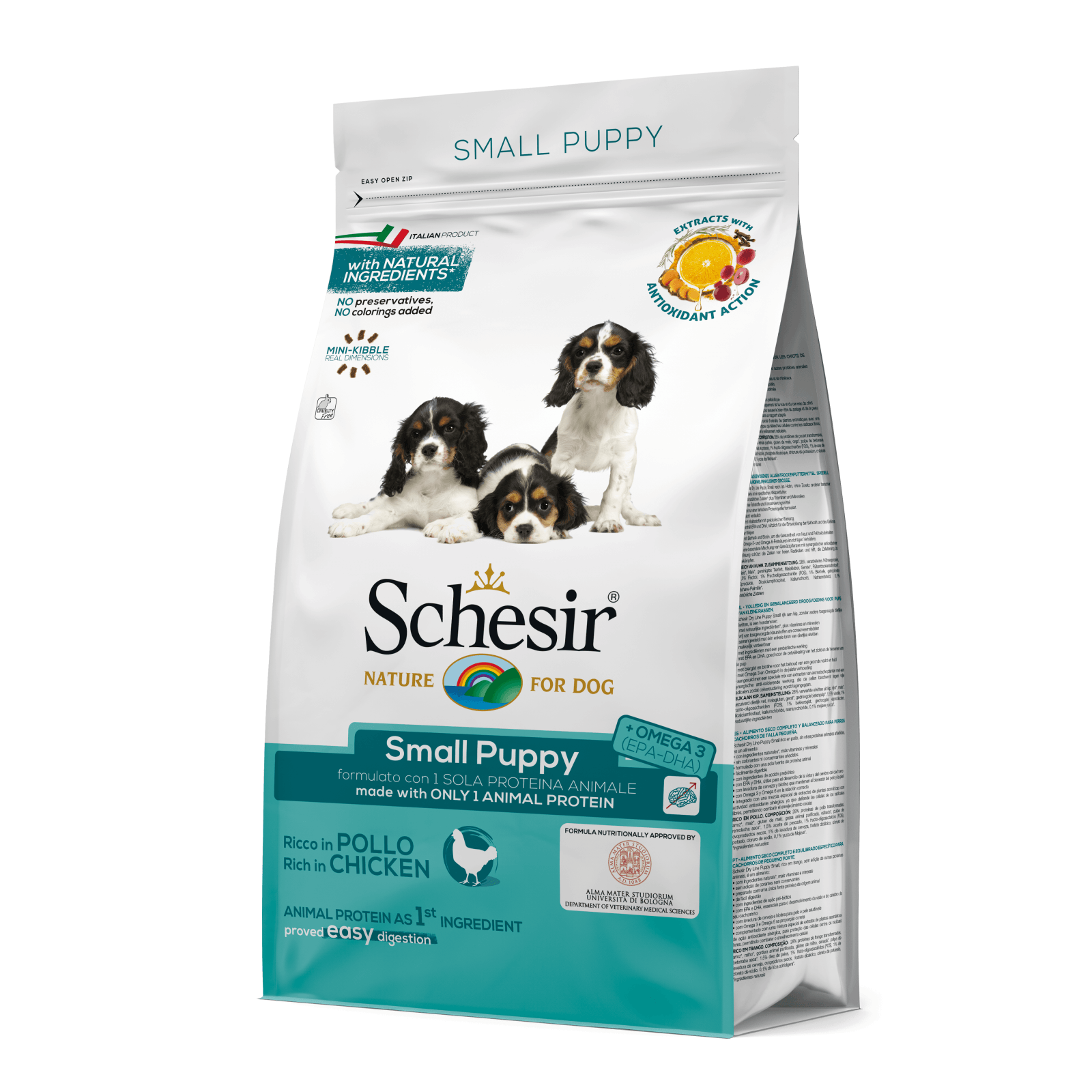 Schesir Dog Puppy cu Pui, 800 g