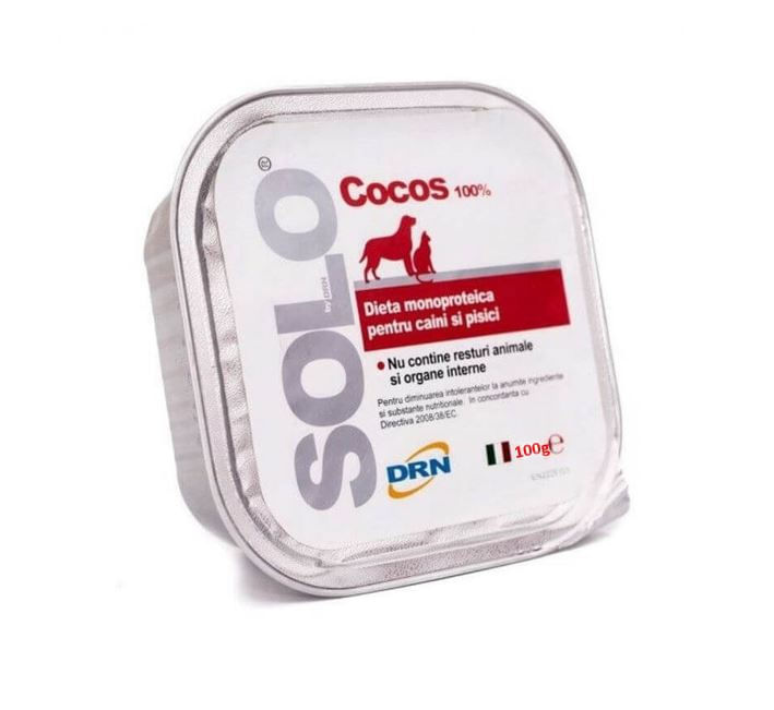 Solo DRN Dog Cat Cocos, 100 g