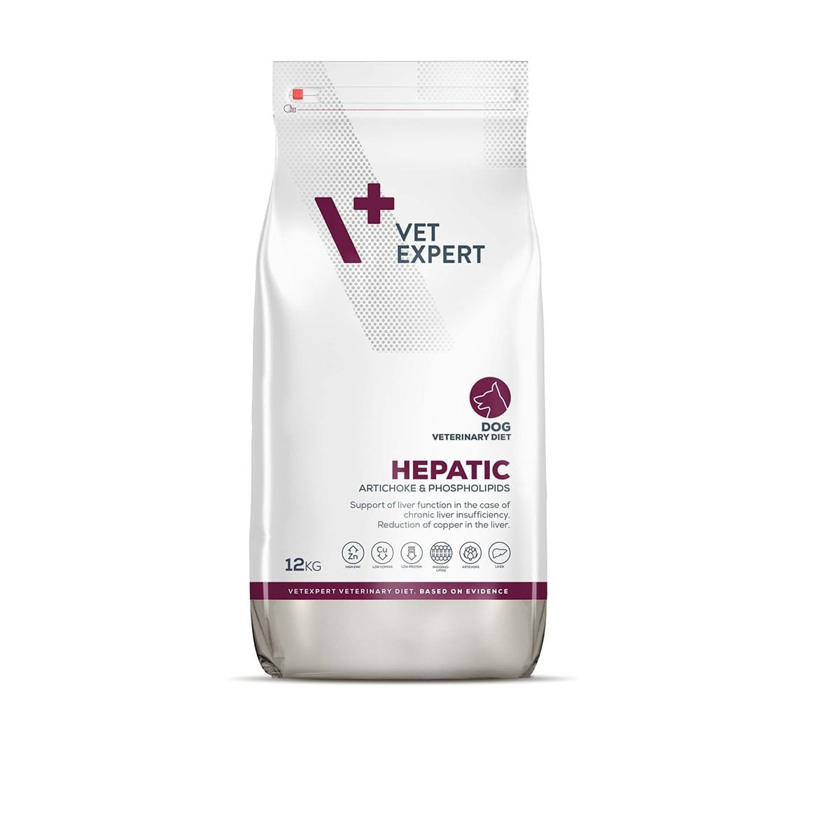 Vetexpert Hepatic Dog 4T Veterinary Diet Hepatic Dog, 12 Kg