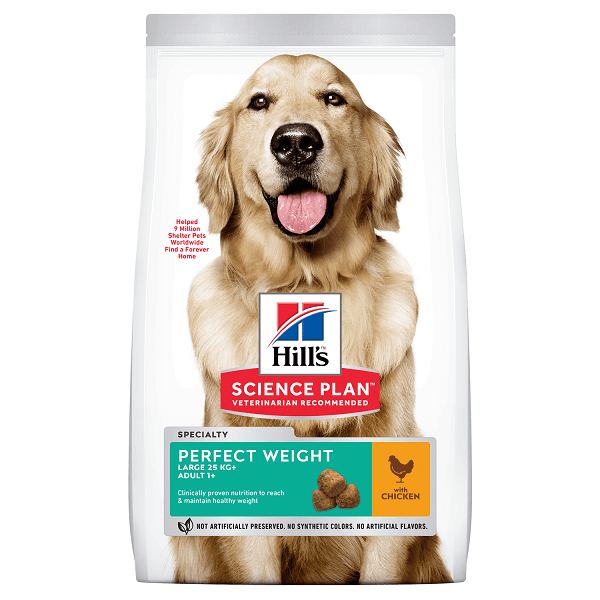 Hill\'s SP Canine Adult Perfect Weight Large Breed Pui, 12 Kg