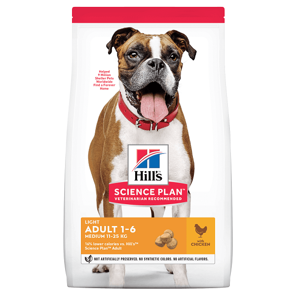 Hill\'s SP Canine Adult Light Medium Pui, 14 Kg