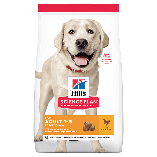 Hill\'s SP Canine Adult Light Large Breed Pui, 14 Kg