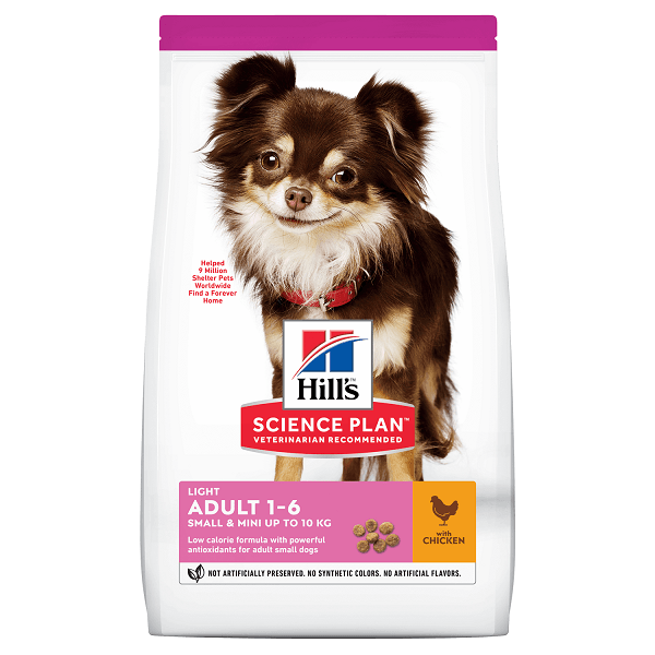 Hill\'s SP Canine Adult Small & Miniature Light Pui, 6 Kg - 1 | YEO