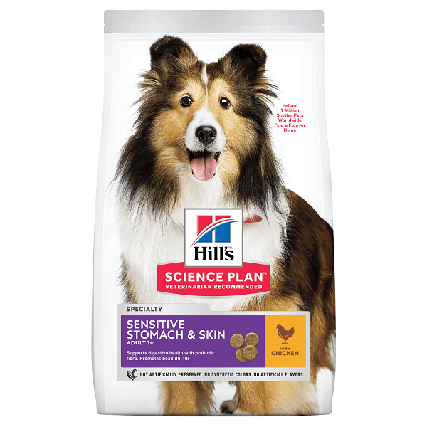 Hill\'s SP Canine Adult Sensitive Skin & Stomach Pui, 14 Kg