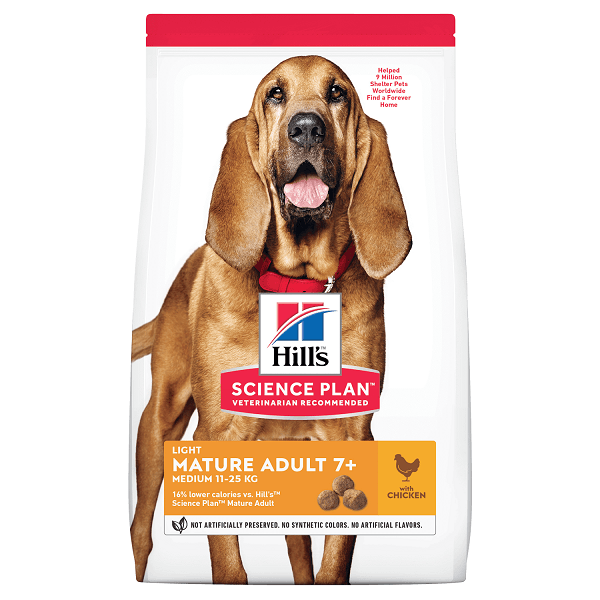 Hill\'s SP Canine Mature Light Medium Pui, 14 Kg