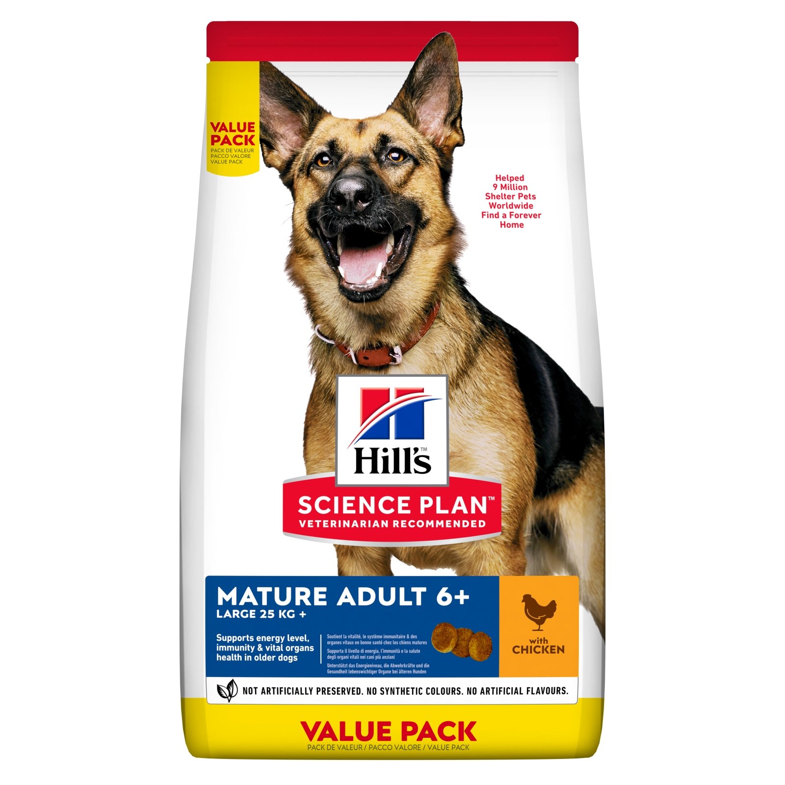 Hill\'s SP Canine Mature Large Breed Pui, Value Pack, 18 Kg