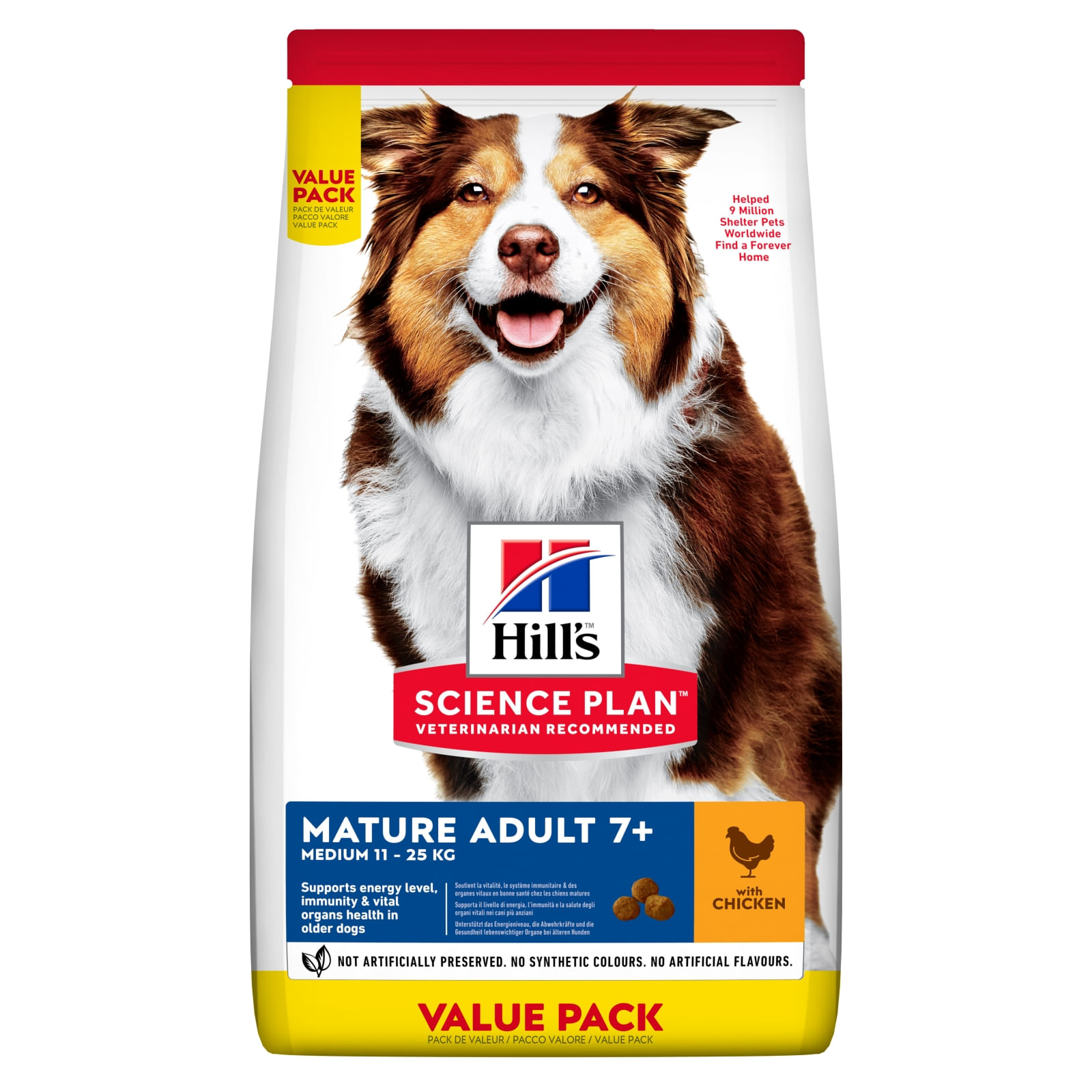 Hill\'s SP Canine Mature Medium Pui, Value Pack, 18 Kg