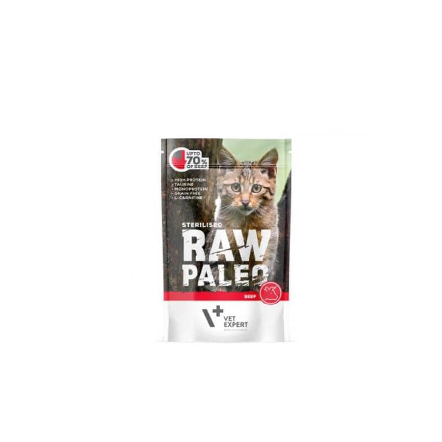 Raw Paleo Sterilised Cat Vita, 100 g