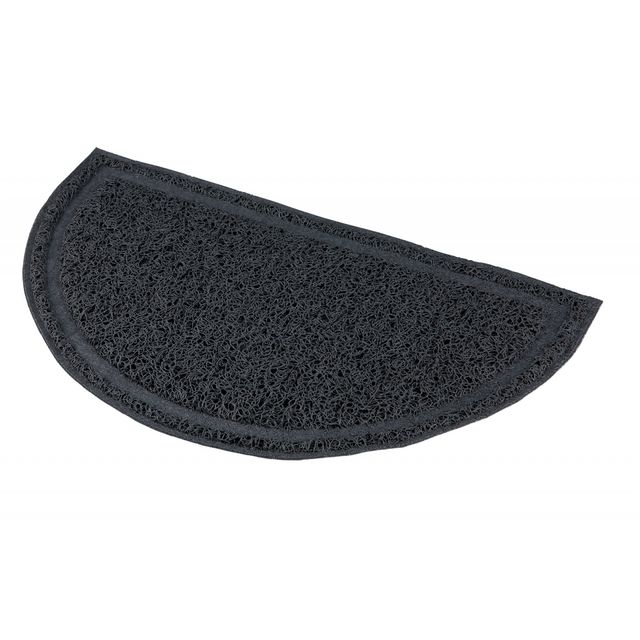 Covoras in fata litierei, PVC, 41*25 cm, Antracit