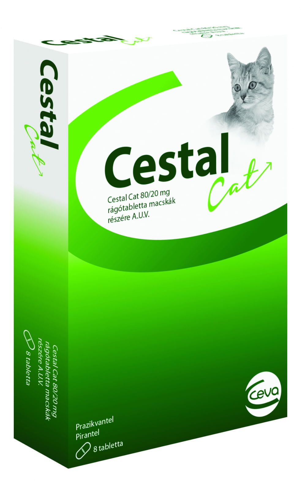 Cestal Cat, 8 cpr masticabile