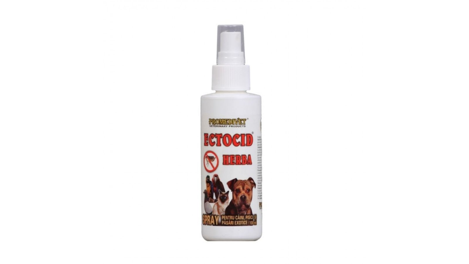 Spray Antiparazitar Ectocid Herba, 100 ml