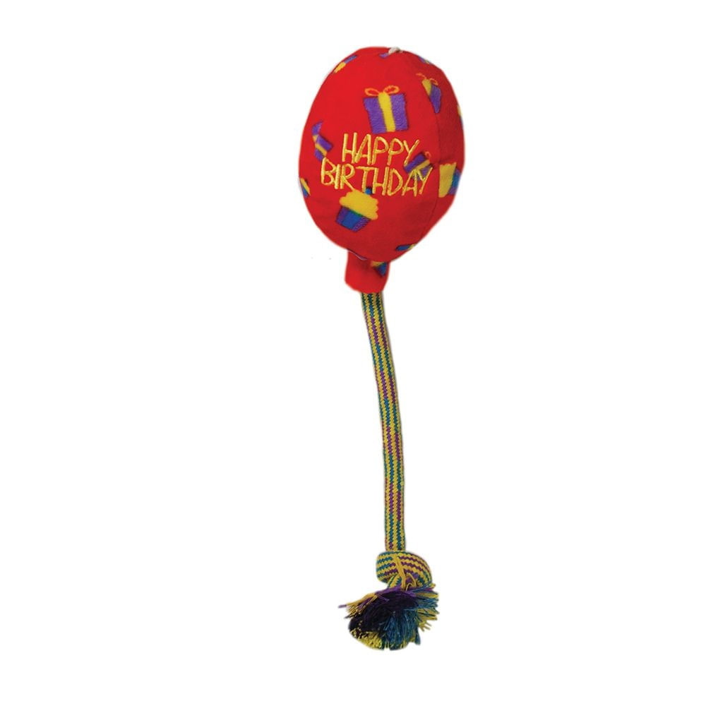 Kong Jucarie Caine Balon Rosu, M