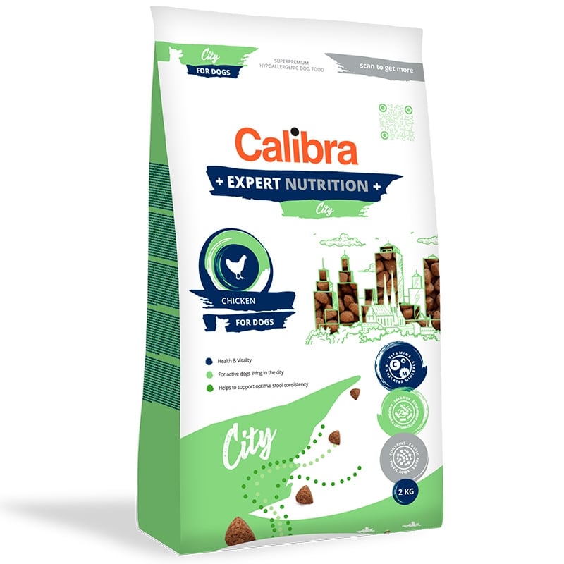 Calibra Dog Expert Nutrition, City, 2 Kg - 1 | YEO