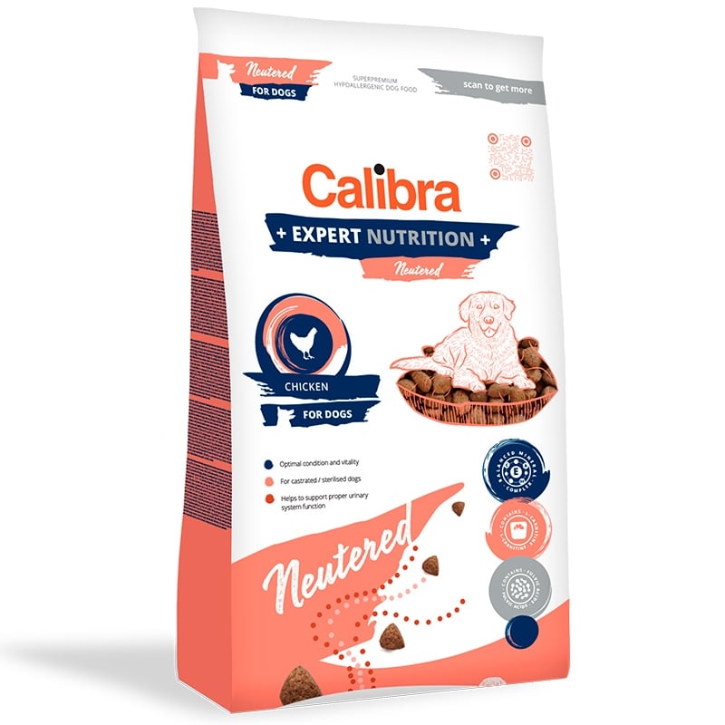 Calibra Dog Expert Nutrition, Neutered, 7 Kg