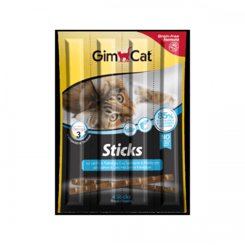 GimCat Sticks Somon si Cod, 20 g - 1 | YEO