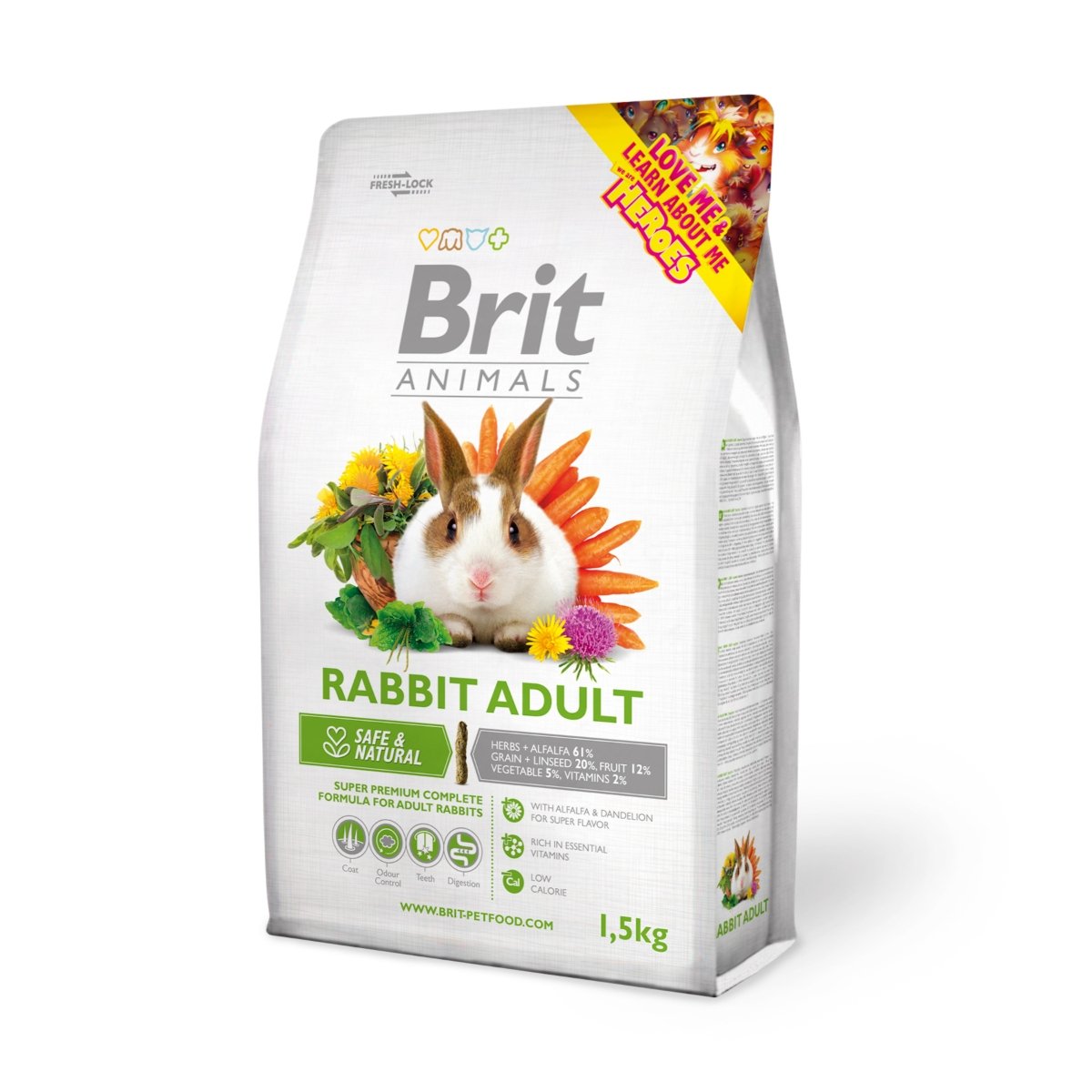 BRIT Premium, Lucernă, hrană uscată iepure, 300g - 1 | YEO