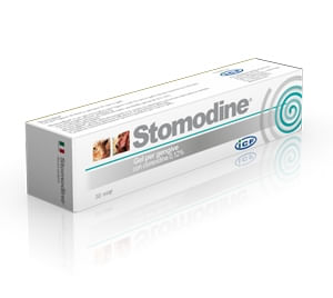 ICF Stomodine Antiseptic, gel igienă orală câini și pisici, anti-tartru, antibacterian / antifungic, tub, sensibilități dentare, 30ml