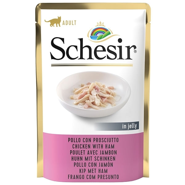 Schesir Cat Pui & Sunca, in Jelly, 85 g - 2 | YEO