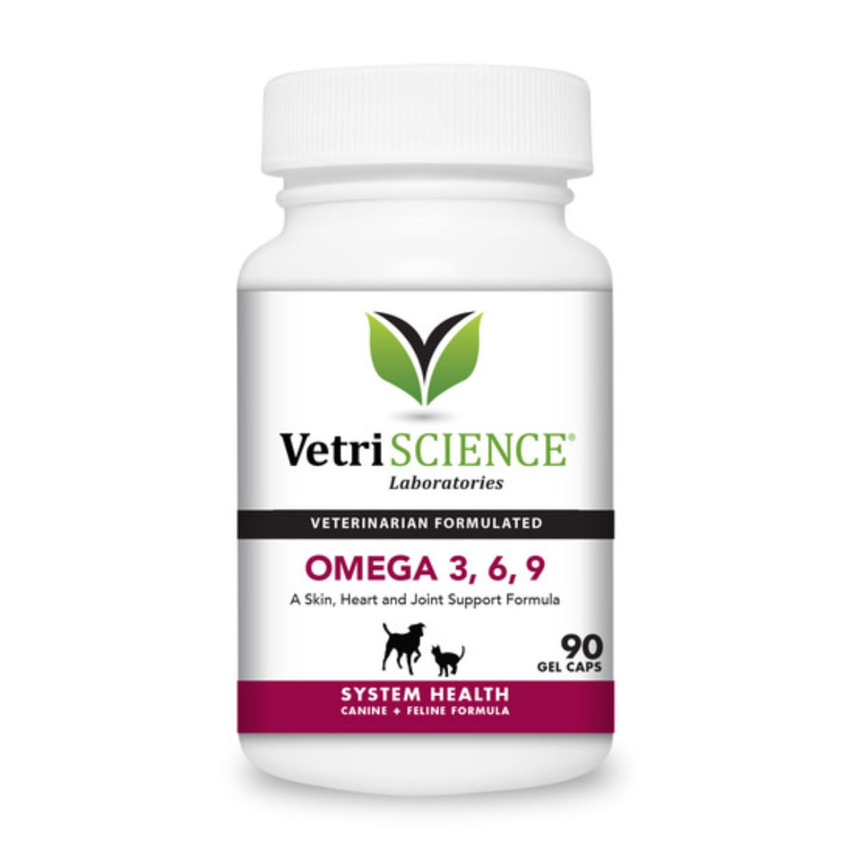 VETRI SCIENCE Omega 3, 6, 9, suplimente câini și pisici, 30cps cu gel - 1 | YEO