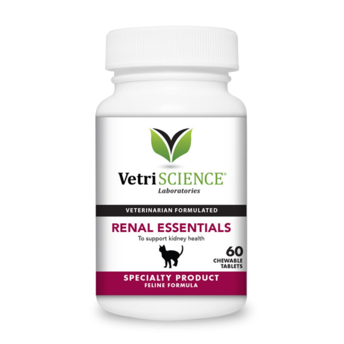 VETRI SCIENCE Renal Essentials Cats, suplimente renale pisici, 60tbl - 1 | YEO