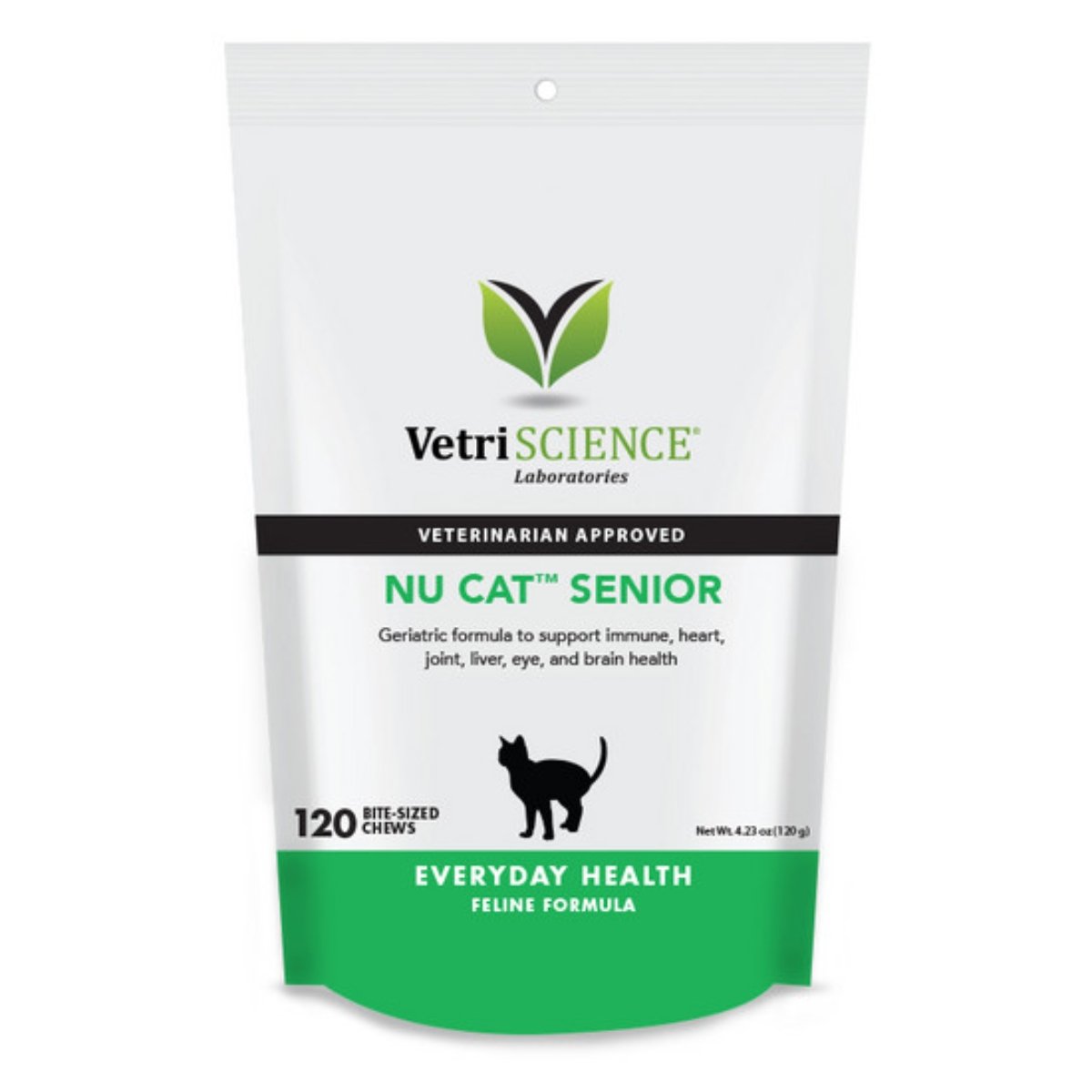 VETRI SCIENCE Nu-Cat Senior, multivitamine pisici senior VETRI SCIENCE Nu-Cat Senior, Bite-sized Chews, multivitamine pisici senior, 30cpr masticabile