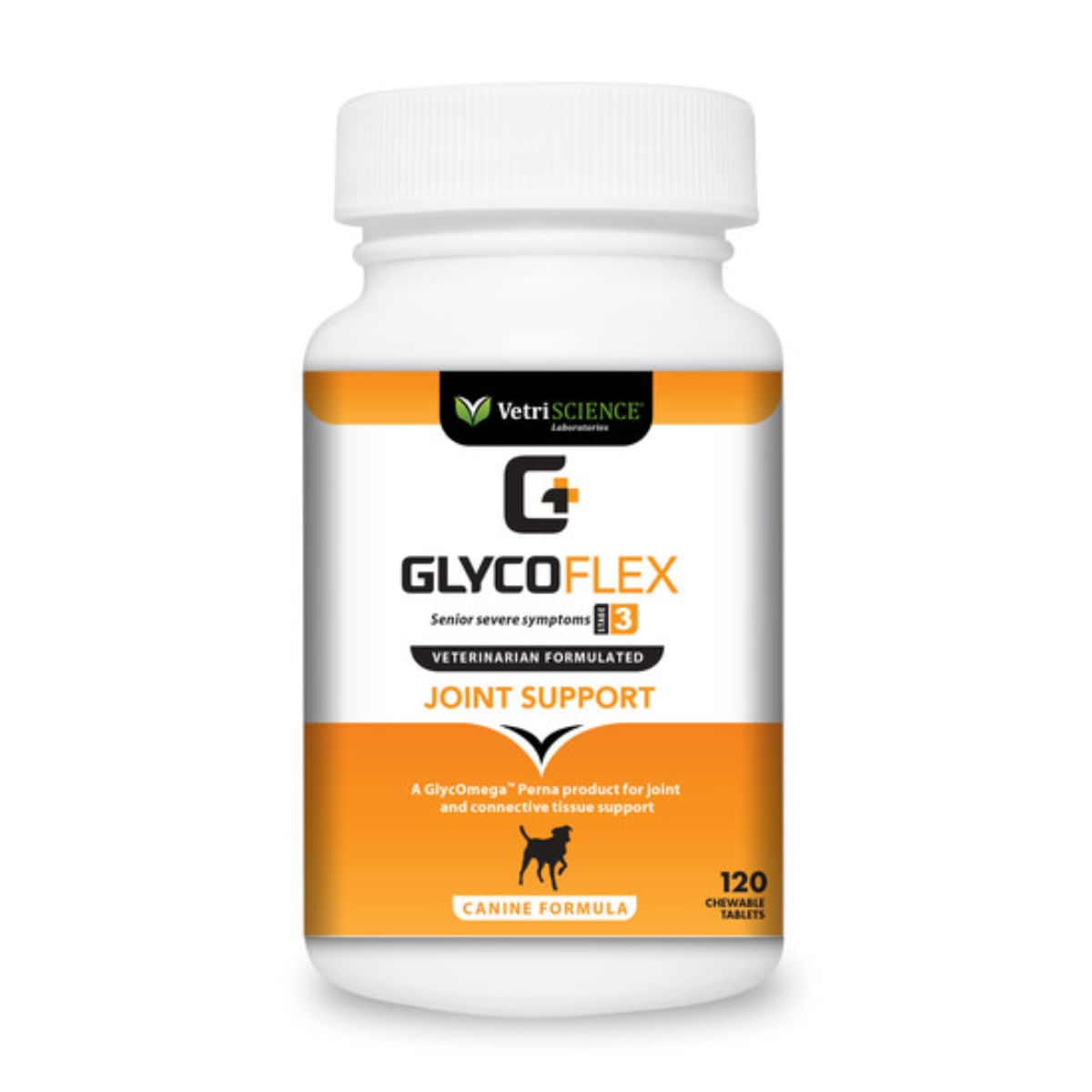 VETRI SCIENCE GlycoFlex Stage 3, suplimente articulare câini, 90tbl masticabile