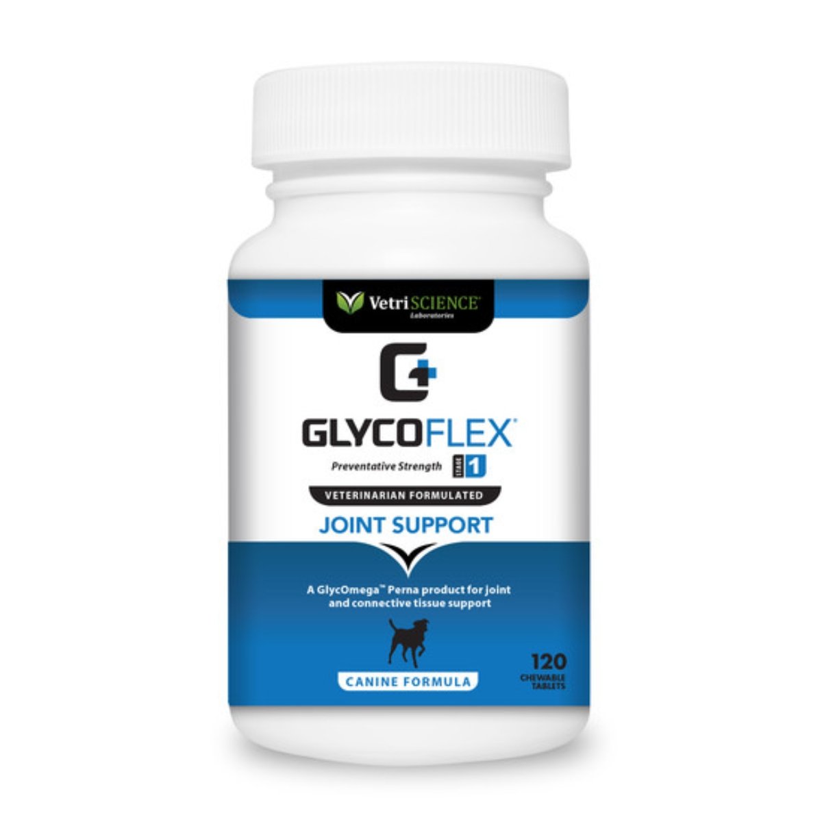 VETRI SCIENCE GlycoFlex Stage 1, suplimente articulare câini, 90tbl masticabile