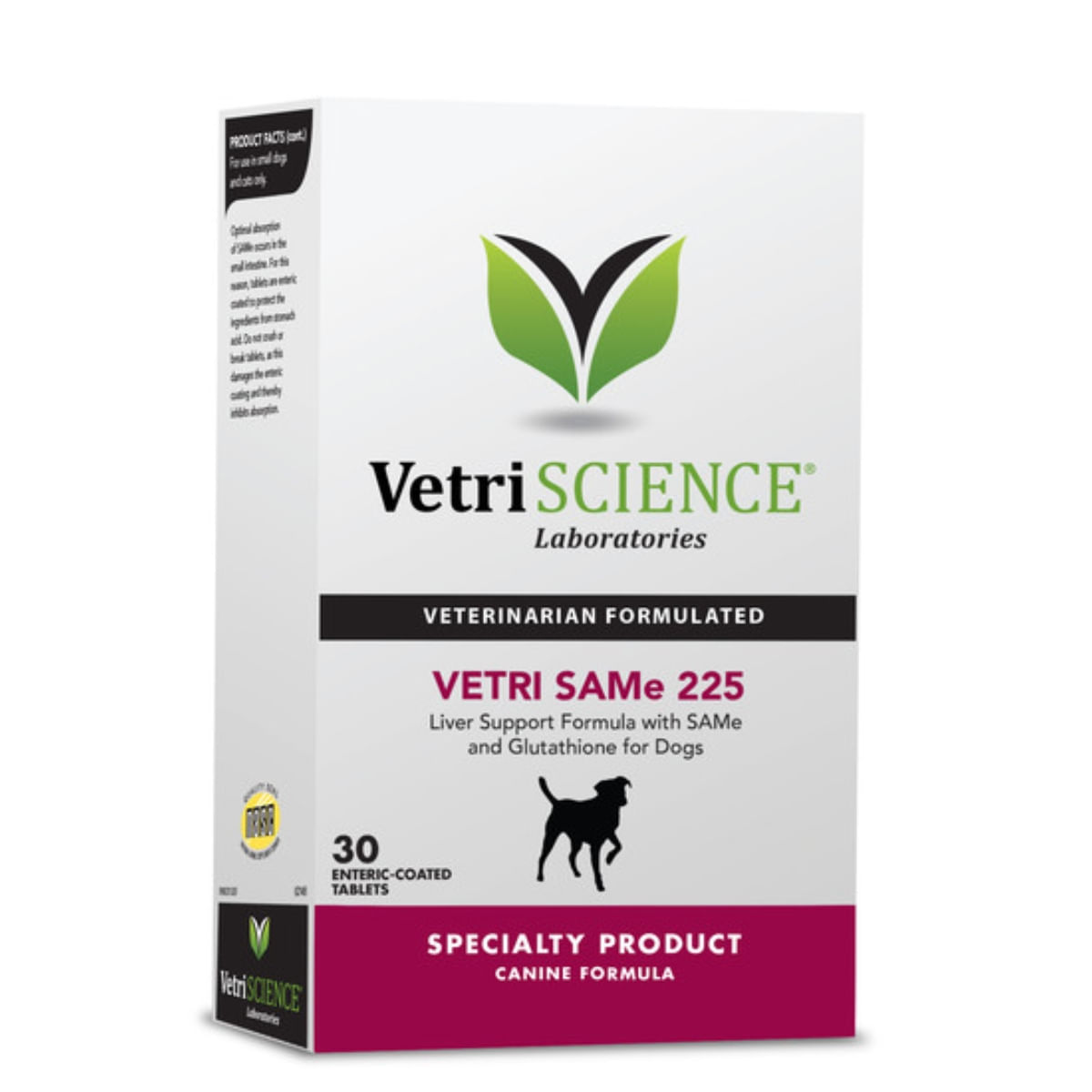 VETRI SCIENCE Vetri SAMe, suplimente hepatice caini VETRI SCIENCE Vetri SAMe, suplimente hepatice câini, 225mg, 30tbl - 1 | YEO