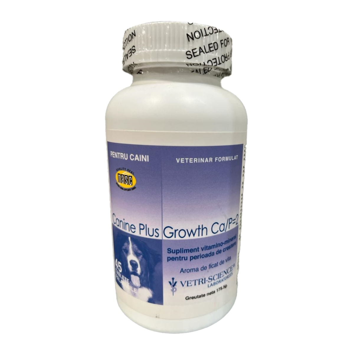 VETRI SCIENCE Canine Plus Growth Ca/P, suplimente creștere și vitalitate câini, 45tbl masticabile - 3 | YEO