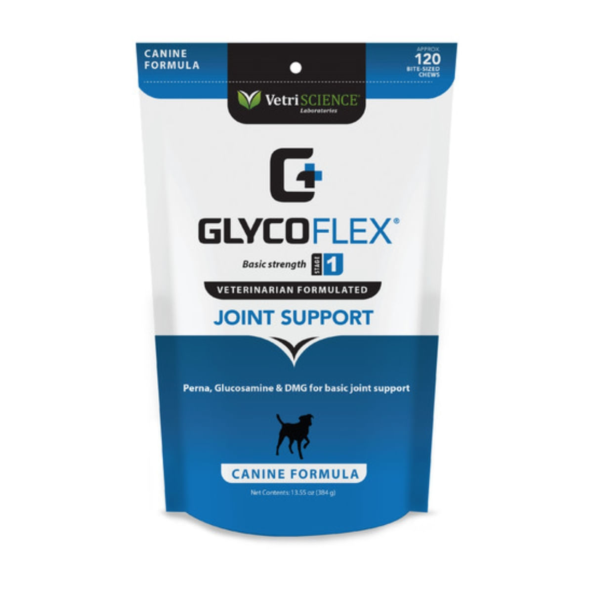 VETRI SCIENCE GlycoFlex Stage 1, suplimente articulare câini VETRI SCIENCE GlycoFlex Stage 1, Bite-sized Chews, suplimente articulare câini, 120cpr masticabile