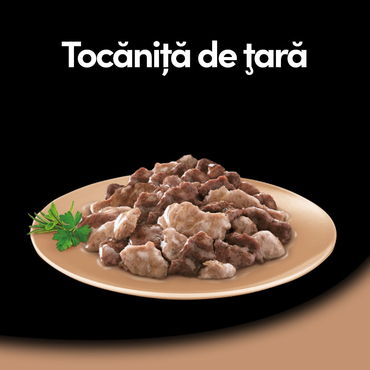 CESAR Tocăniță de țară, Curcan, Vită și Ierburi, taviță hrană umedă câini, (în suc propriu), 150g
