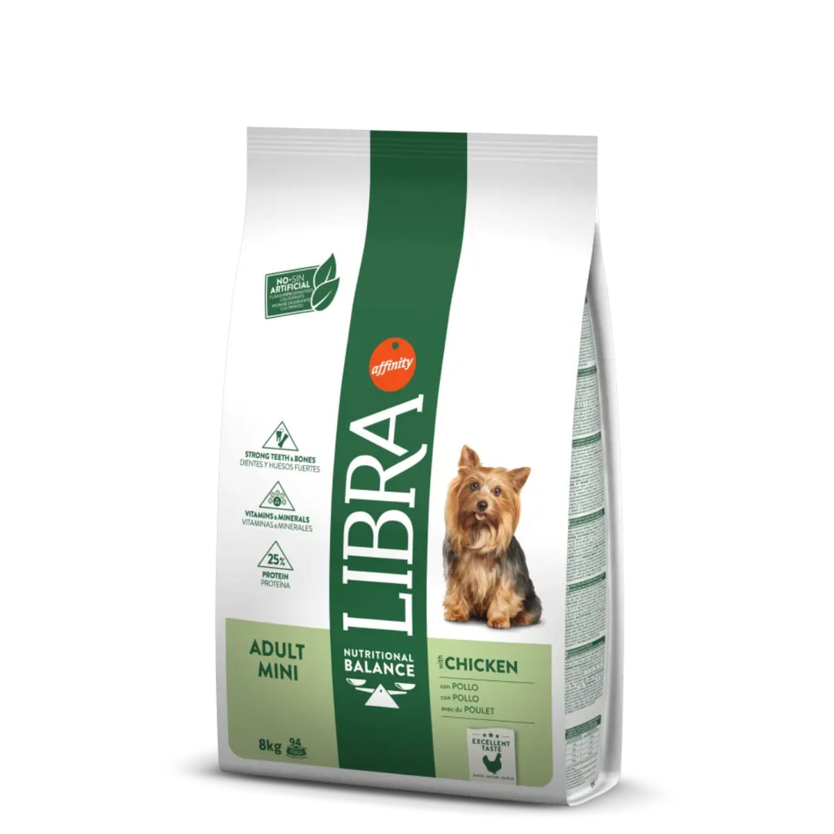 LIBRA Dog Mini Adult, Pui, hrană uscată câini, 8kg - 1 | YEO