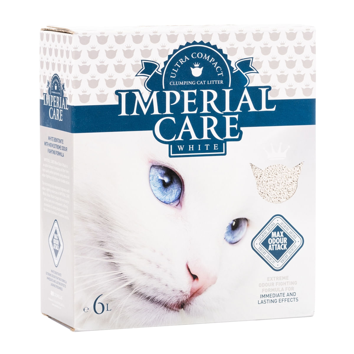 IMPERIAL CARE, Iasomie, așternut igienic pisici, granule, bentonită, aglomerant, fără praf, 6l