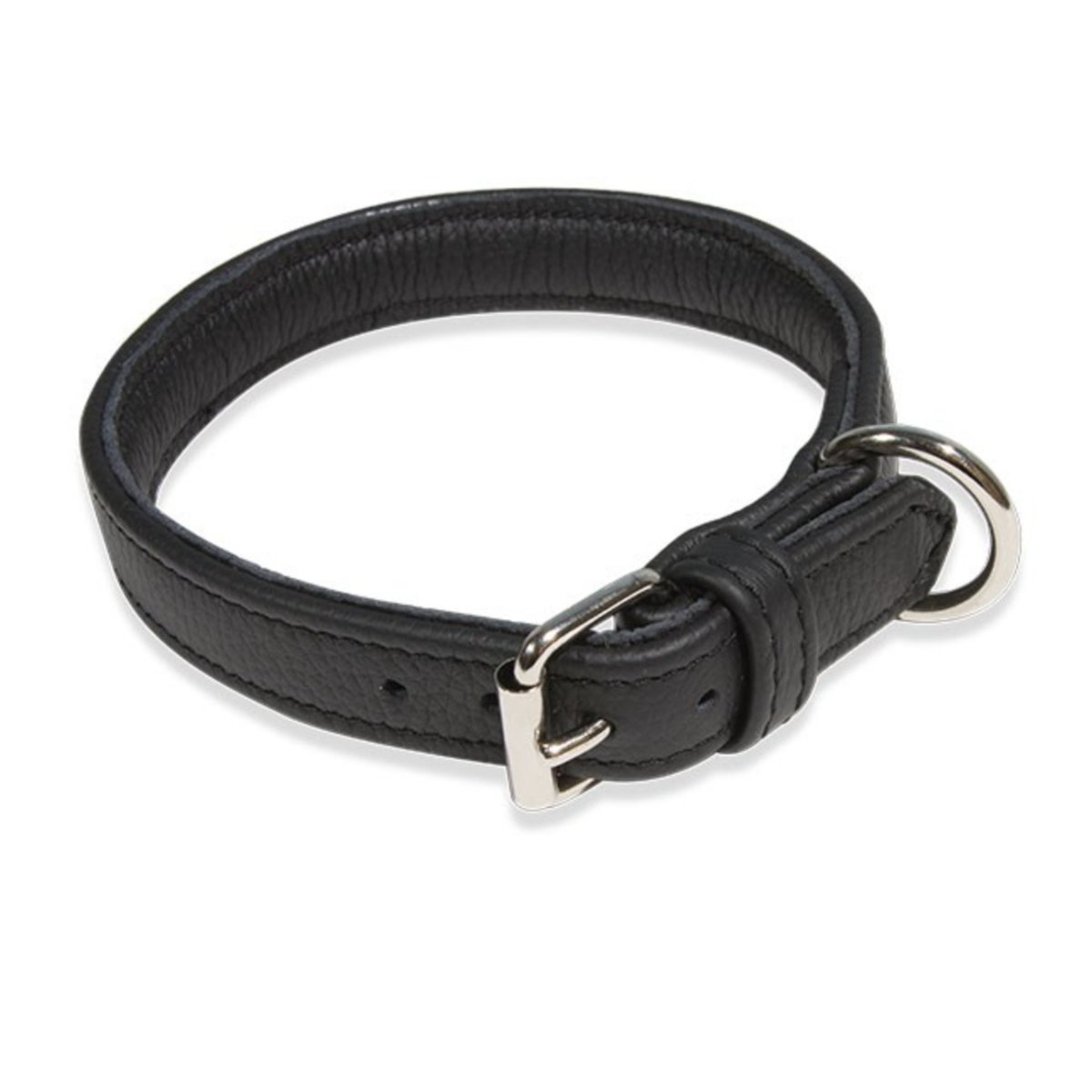 JULIUS-K9 ECO leather, zgardă ajustabilă câini, piele, negru JULIUS-K9 ECO leather, zgardă ajustabilă câini, piele, 25mm x 45cm, negru